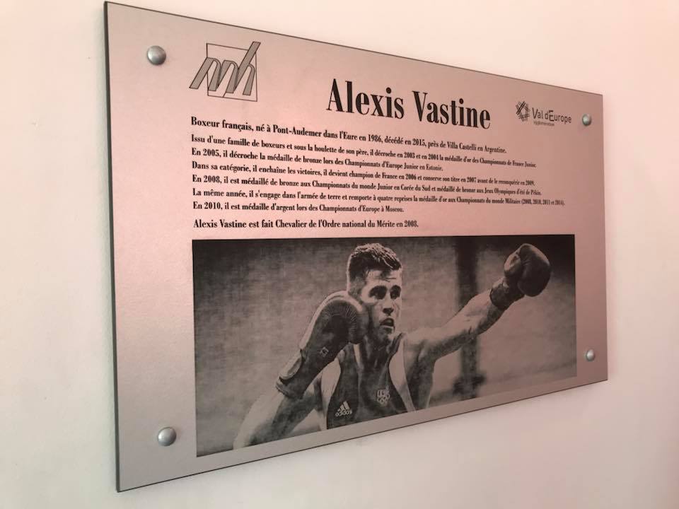 Inauguration de la Halle des sports Alexis Vastine à Magny le Hongre