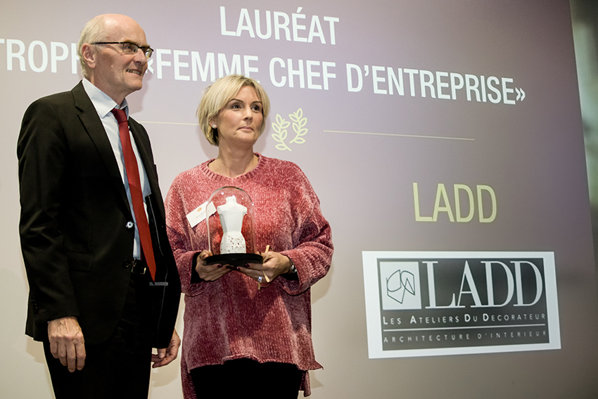Trophées Business Happiness de Val d'Europe catégorie Femme chef d'entreprise