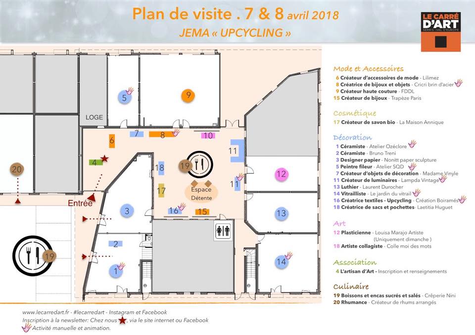 Plan JEMA au Carré d'Art
