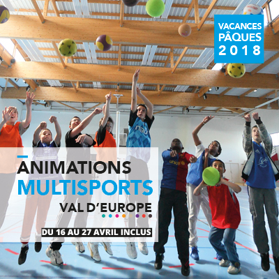 Vacances jeunes activités multisports Paques
