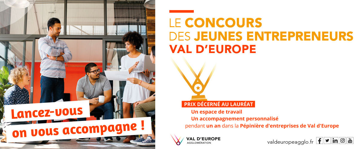 Le concours des jeunes entrepreneurs de Val d’Europe