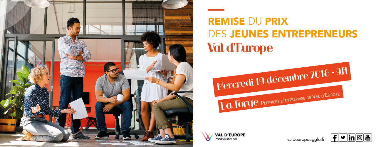Le concours Jeune Entrepreneur de Val d’Europe a (bientôt) son lauréat  !