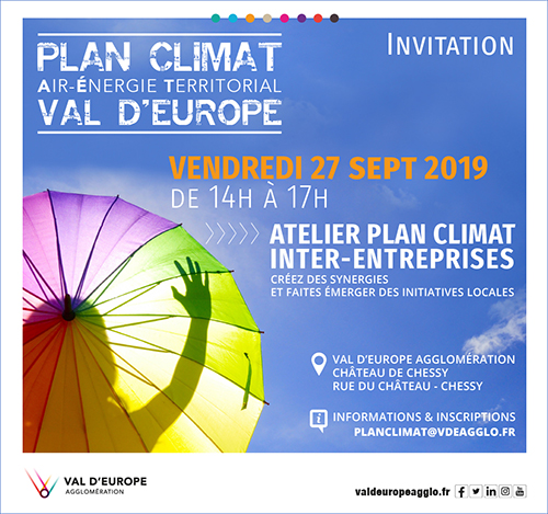 Plan climat Val d'Europe Atelier inter-entreprises