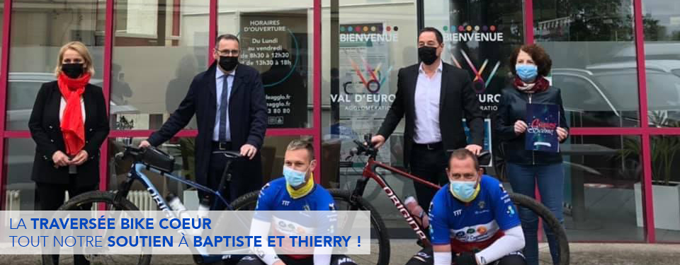 La traversée Bike Coeur : tout notre soutien à Baptiste et Thierry !