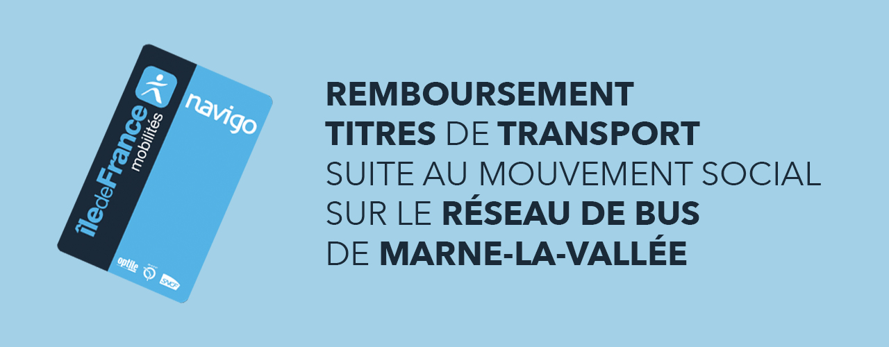 Remboursement des titres de transport suite au mouvement social