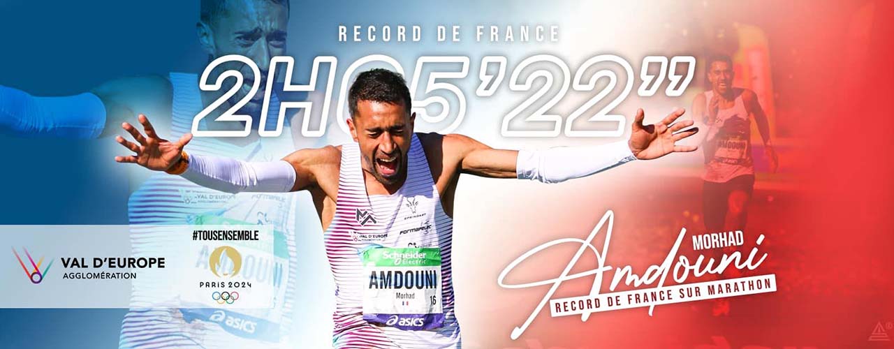 Nouveau record de France pour Morhad Amdouni