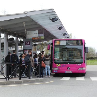 Val d'Europe en bus