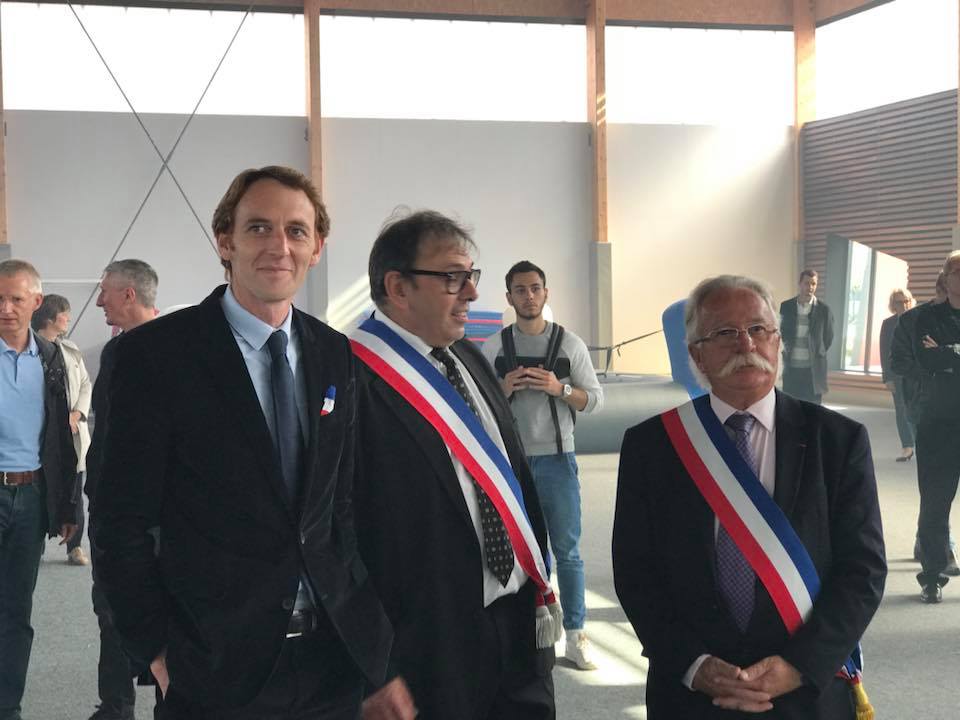 Inauguration de la Halle des sports Alexis Vastine à Magny le Hongre