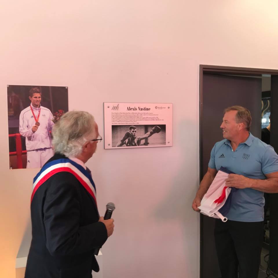 Inauguration de la Halle des sports Alexis Vastine à Magny le Hongre