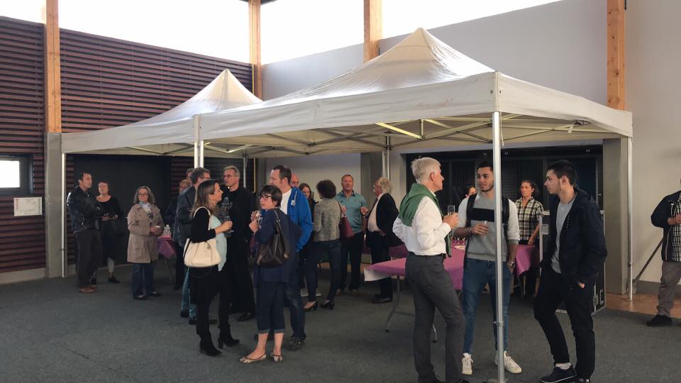 Inauguration de la Halle des sports Alexis Vastine à Magny le Hongre