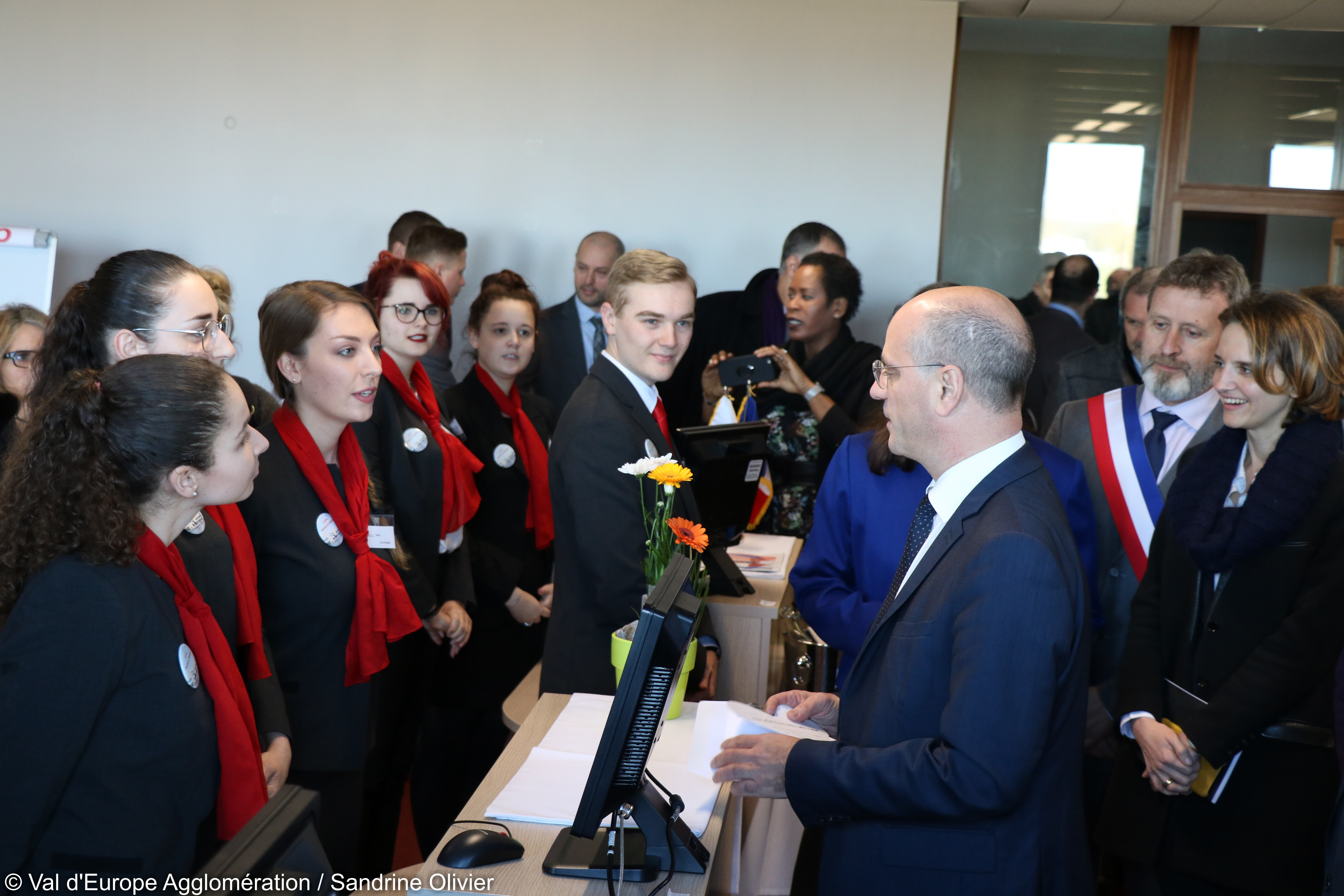 Visite du Ministre de l'Éducation nationale