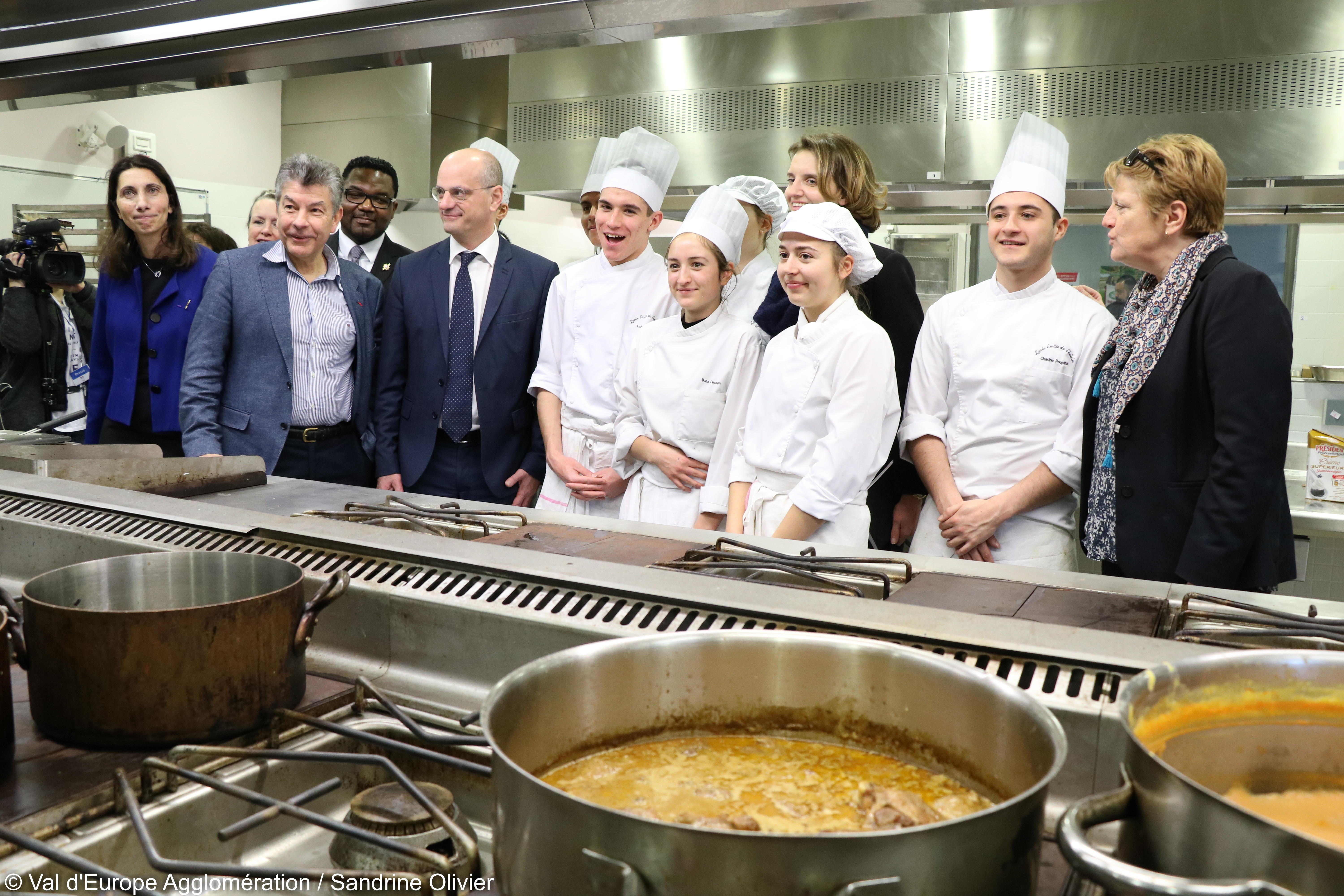 Visite du Ministre de l'Éducation nationale