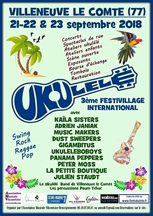 3ème Festivillage International de Ukulélé à Villeneuve le Comte