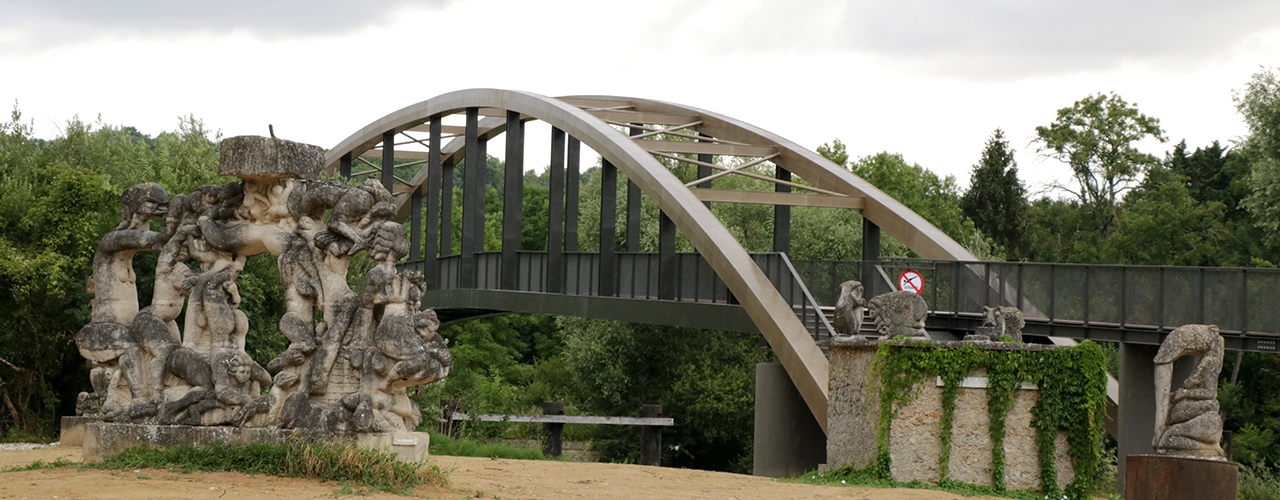 La passerelle Chessy-Dampmart ouverte à la promenade