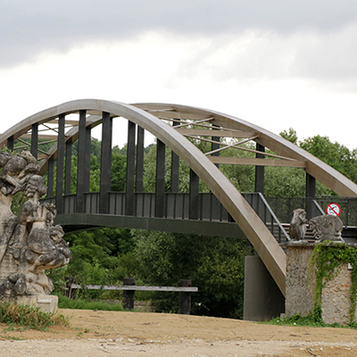 Passerelle de Chessy à Dampmart