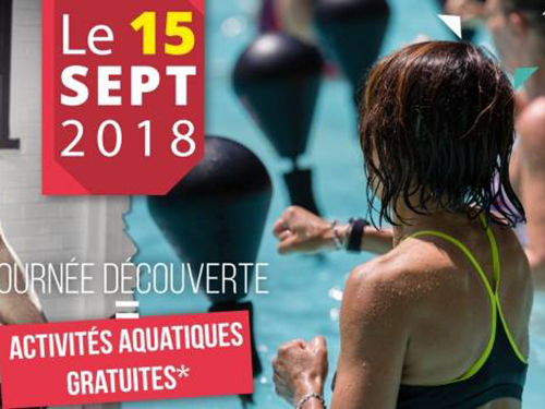 Animation découverte centre aquatique de Val d'Europe