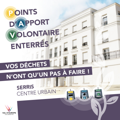 Points d'Apports Volontaire Enterrés à Val d'Europe