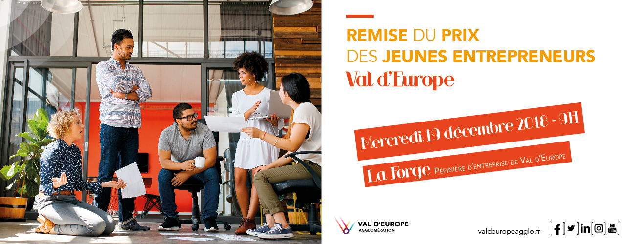 Le concours Jeune Entrepreneur de Val d’Europe a (bientôt) son lauréat !