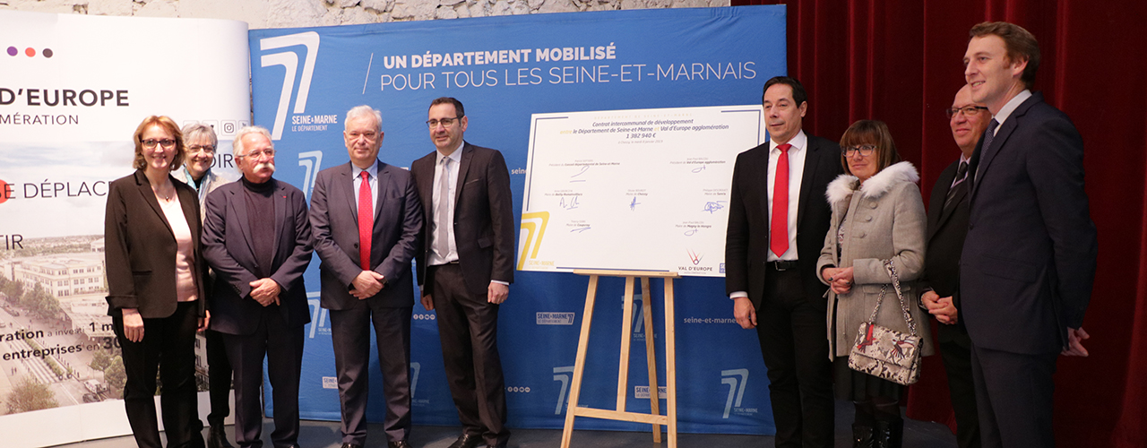 Signature du contrat intercommunal de développement 2018-2021