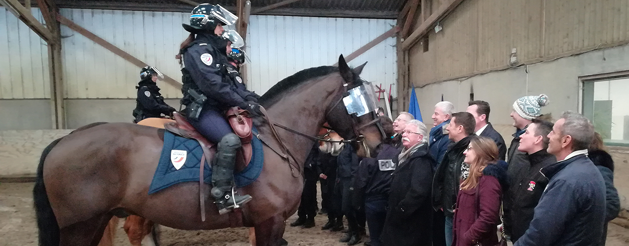 Demain, davantage de patrouilles de la police montée à Val d’Europe ?