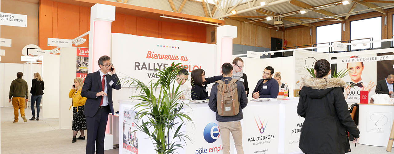 + de 1000 visiteurs au Rallye Emploi Val d’Europe 2019