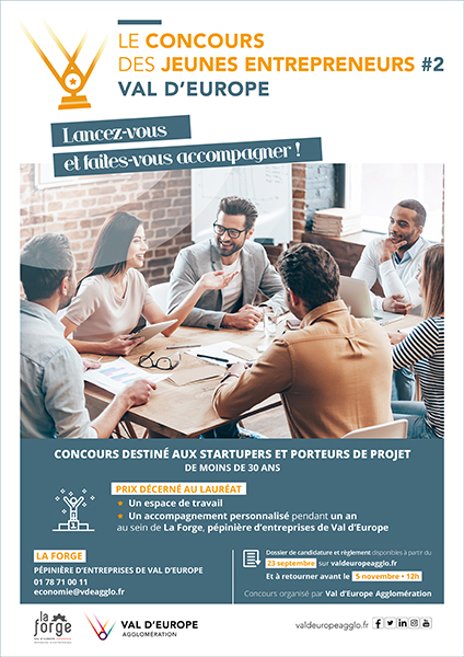 Concours Jeunes entrepreneurs Val d'Europe
