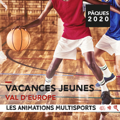 Animations multisports vacances jeunes Val d'Europe