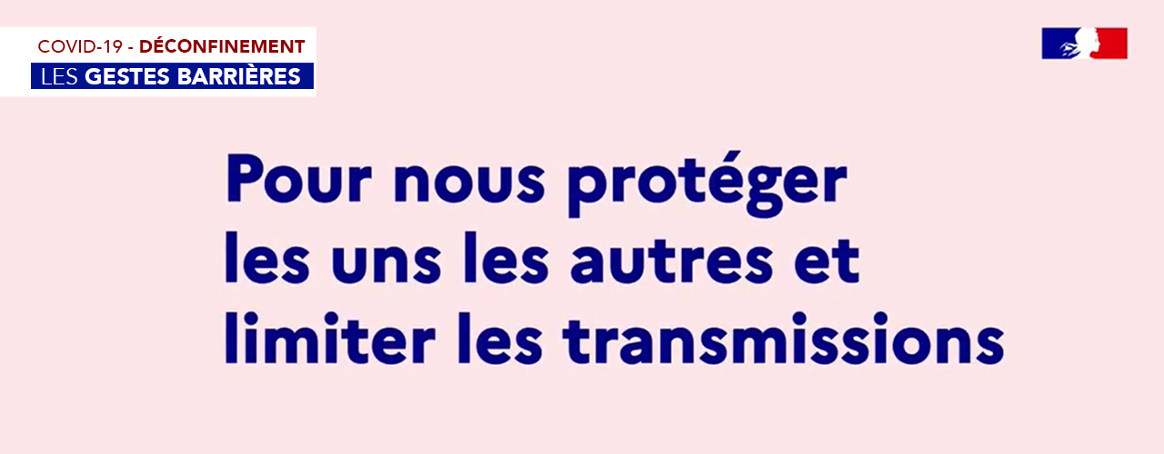Gestes barrières et déconfinement