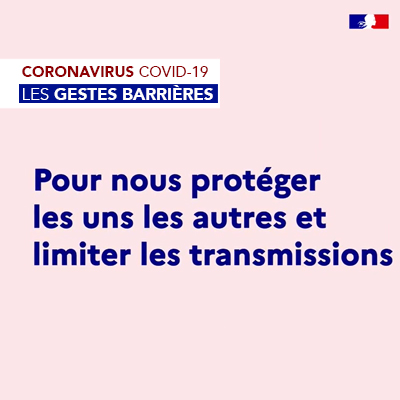 Gestes barrières et déconfinement