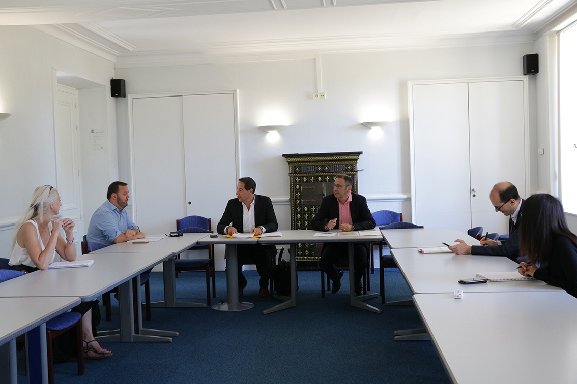 Première réunion de travail sur la projet EPIDE à Montry