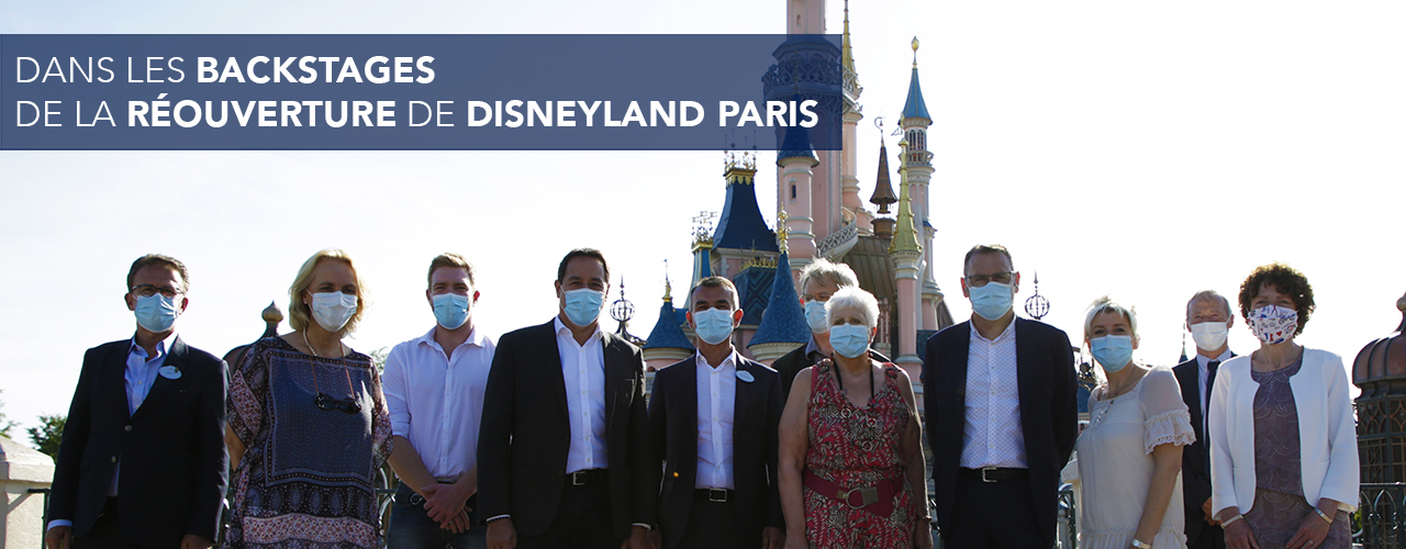 Dans les backstages de la réouverture de Disneyland Paris