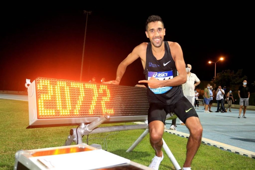 Morhad Amdouni est champion de France de l'heure sur piste ! - Val d'Europe Agglomération