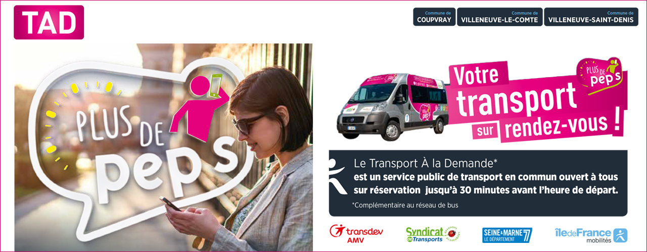 Votre transport sur rendez-vous !