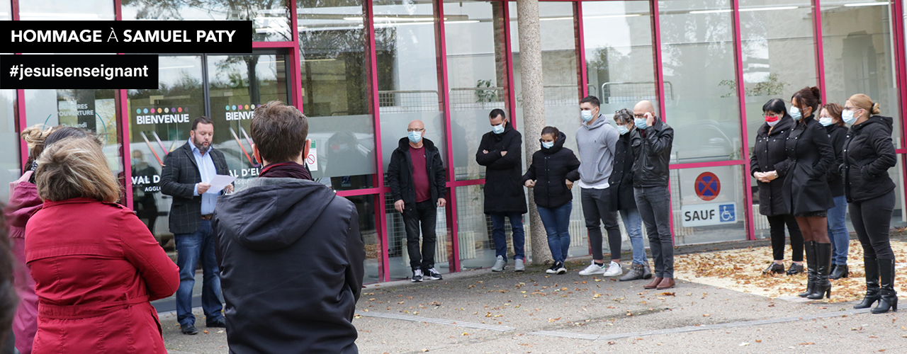 Hommage à Samuel Paty