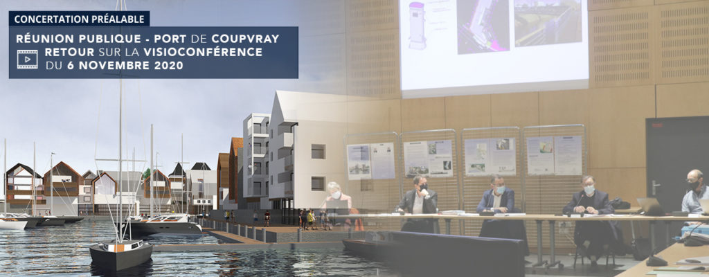 Concertation préalable Port de Coupvray - Replay de la réunion publique du 6 novembre 2020