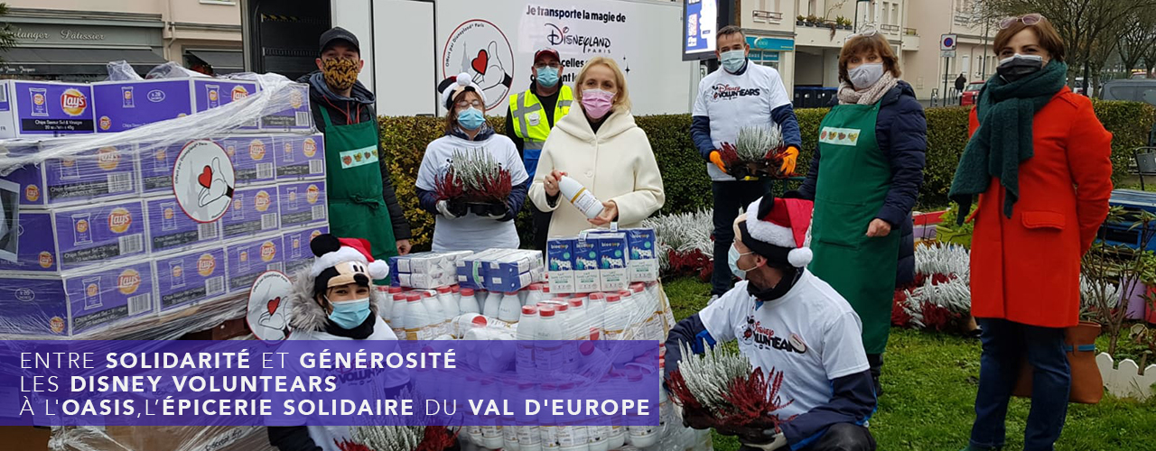 Les VoluntEars à l’épicerie solidaire L’Oasis du Val d’Europe