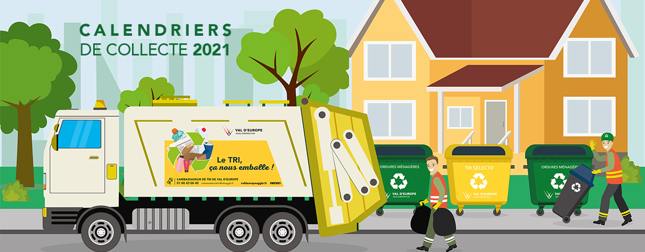 Les calendriers de collecte 2021