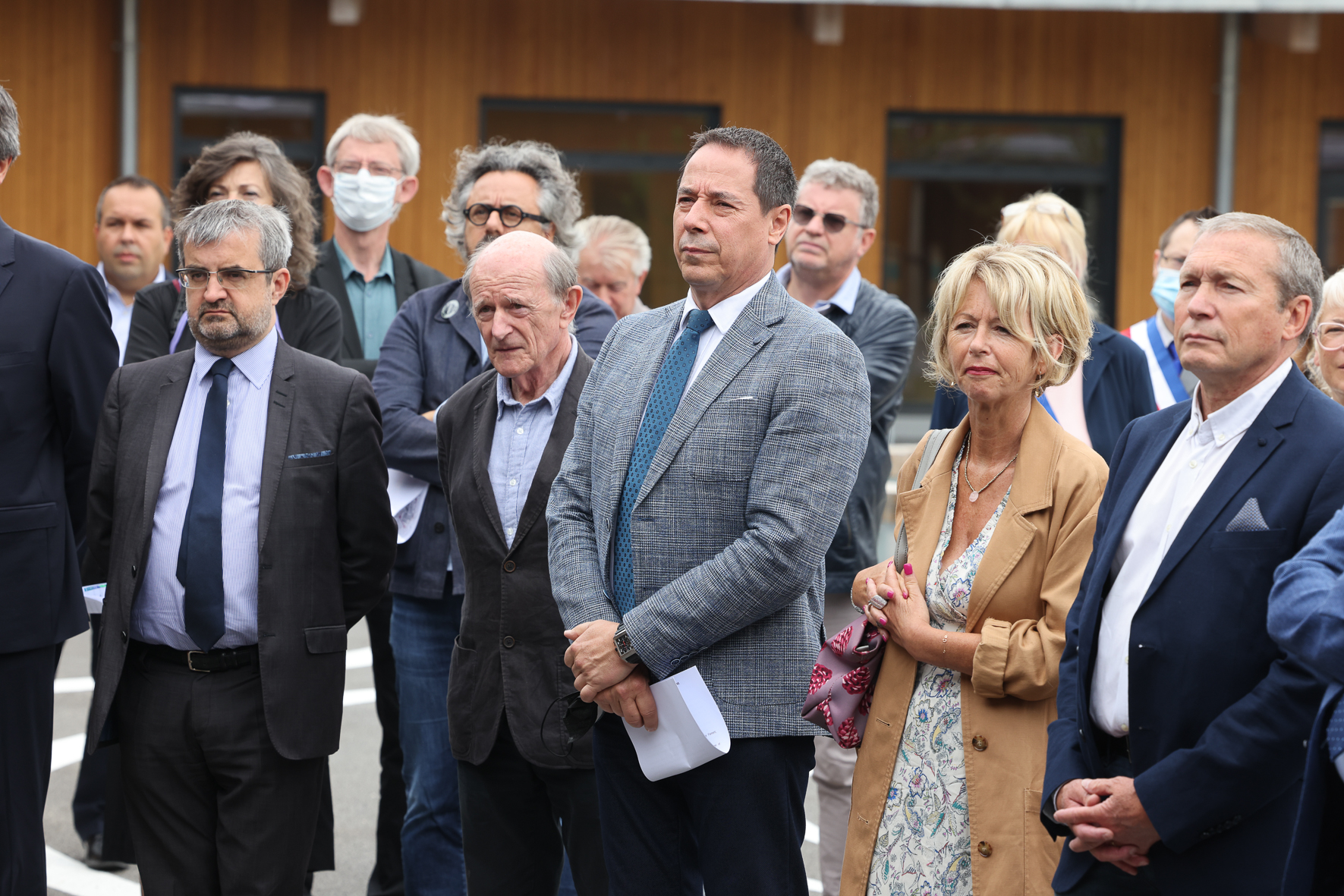 Cérémonie d'inauguration du groupe scolaire Jean-Louis Etienne à Coupvray