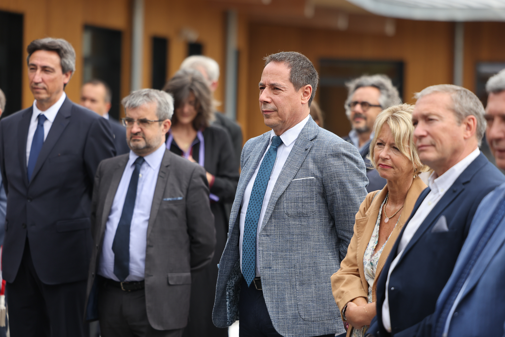 Cérémonie d'inauguration du groupe scolaire Jean-Louis Etienne à Coupvray