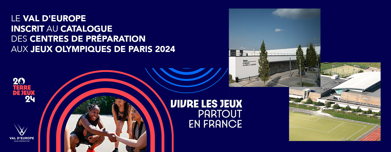 Le Val d’Europe inscrit au catalogue des centres de préparation aux jeux olympiques de Paris 2024