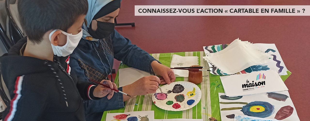 Connaissez-vous l’action « Cartable en famille » ?