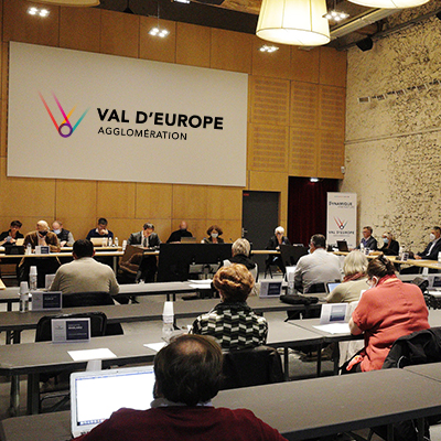 Conseil communautaire de Val d'Europe Agglomération