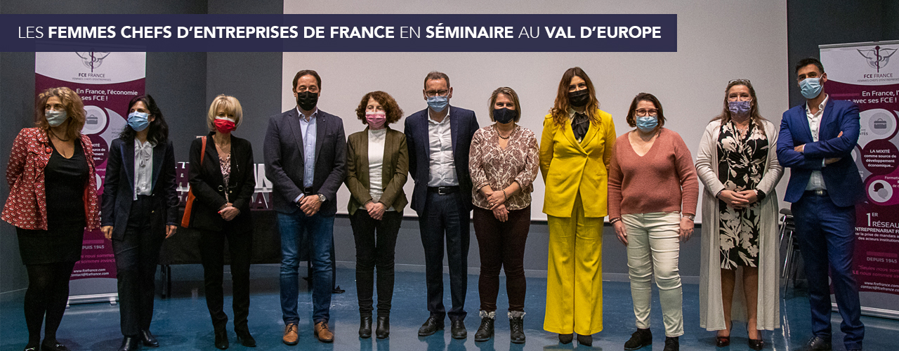 Les femmes chefs d'entreprises de France en séminaire au Val d'Europe