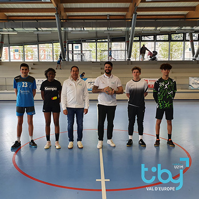 Rencontre avec Elohim Prandi, ambassadeur du Tiby Handball Val d'Europe