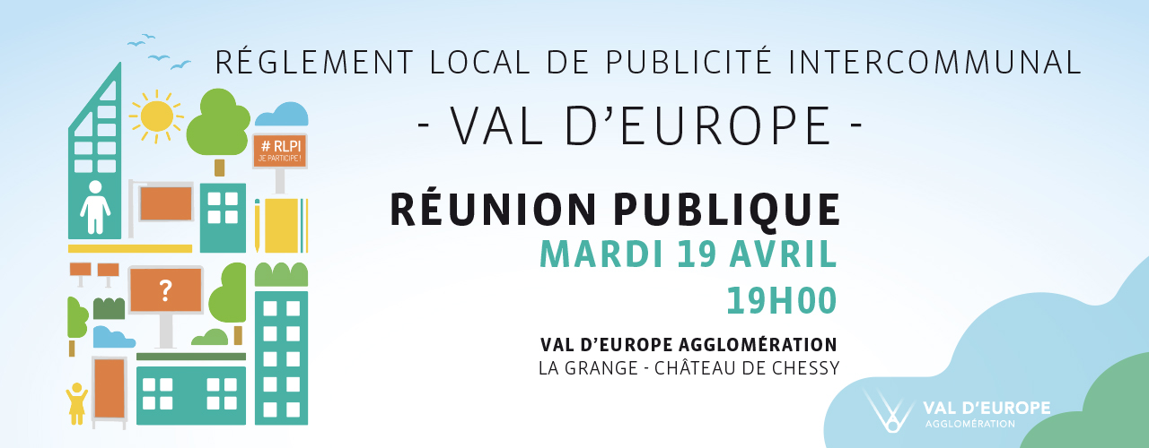 Réunion publique RLPi du Val d’Europe