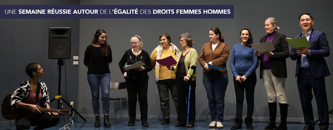 Une semaine réussie autour de l’égalité des droits femmes hommes