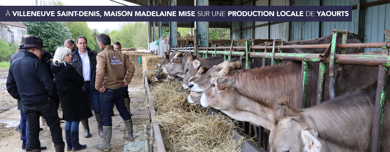 À Villeneuve Saint-Denis, Maison Madelaine mise sur une production locale de yaourts