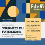 File7 : visites et présentation du trimestre