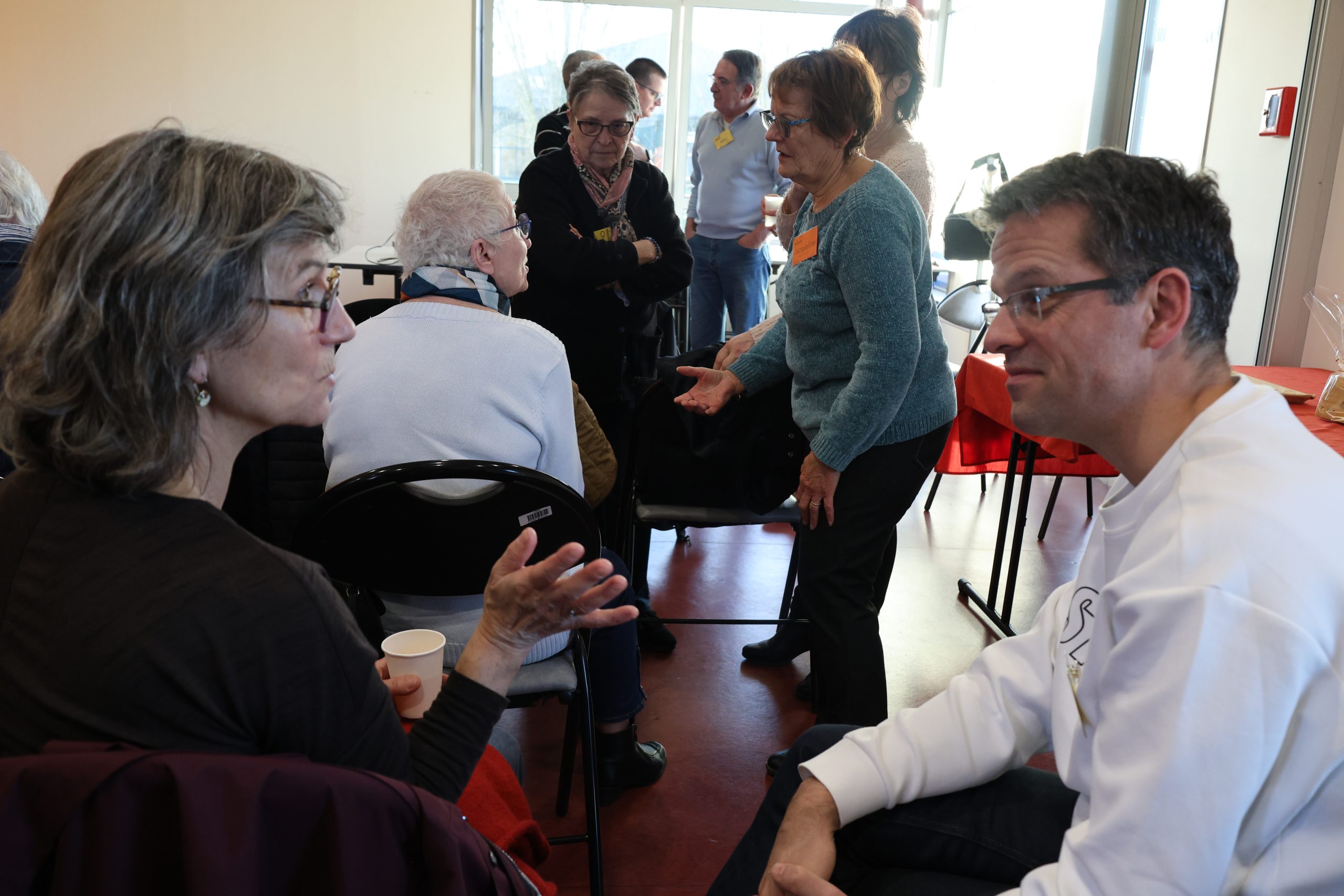 Moment de convivialité partagé avec les bénévoles de La Maison Valeuropéenne