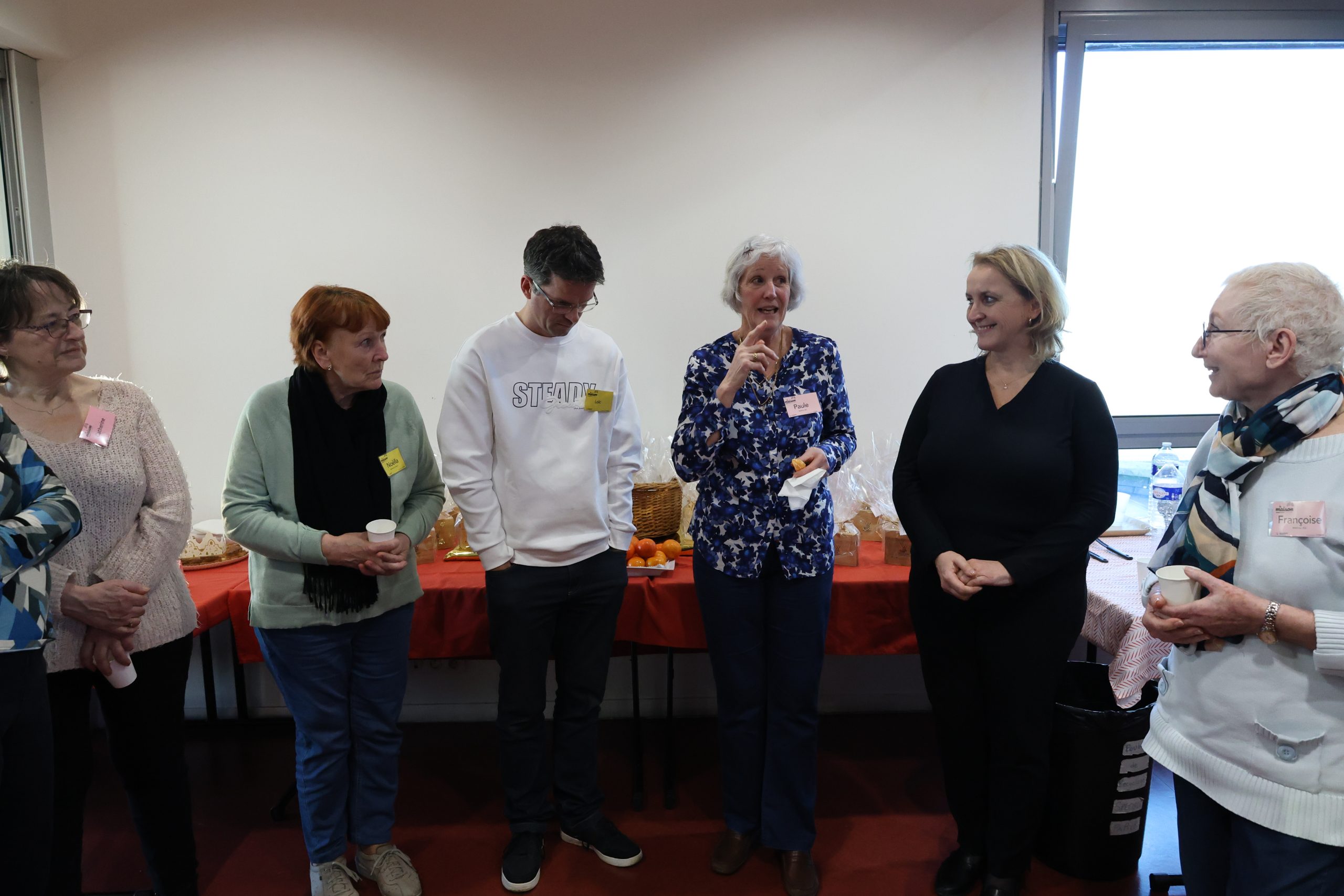 Moment de convivialité partagé avec les bénévoles de La Maison Valeuropéenne